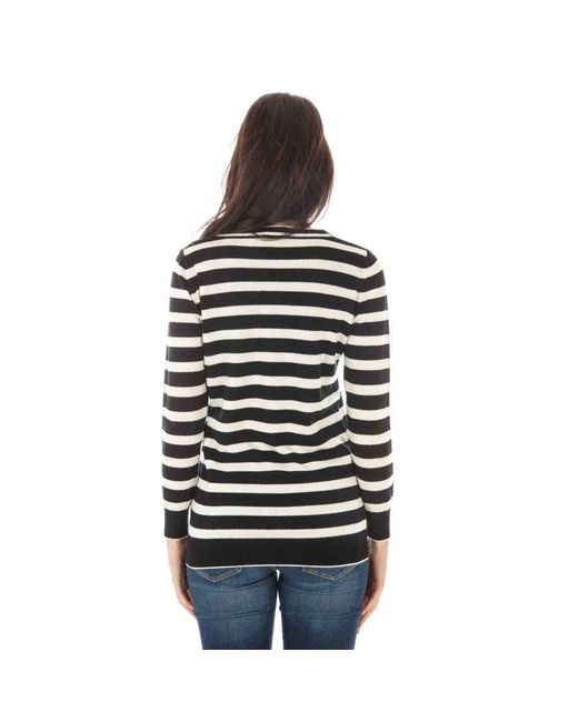 Fred Perry Black F Perry Wool Sweater