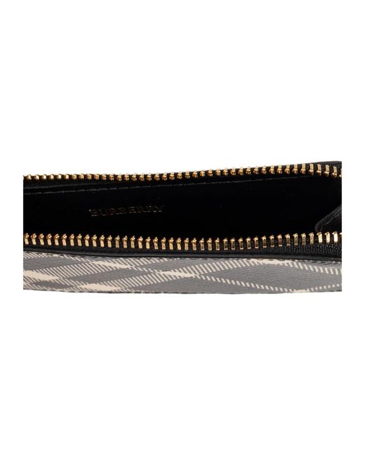 Wallets & Cardholders di Burberry in Metallic