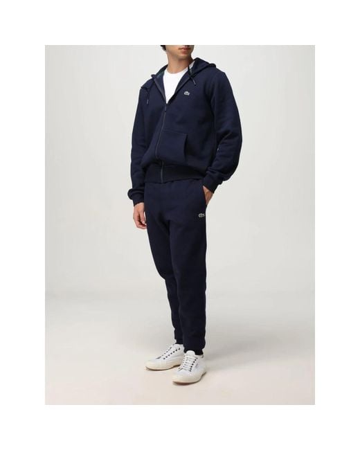 Zip-Throughs di Lacoste in Blue da Uomo