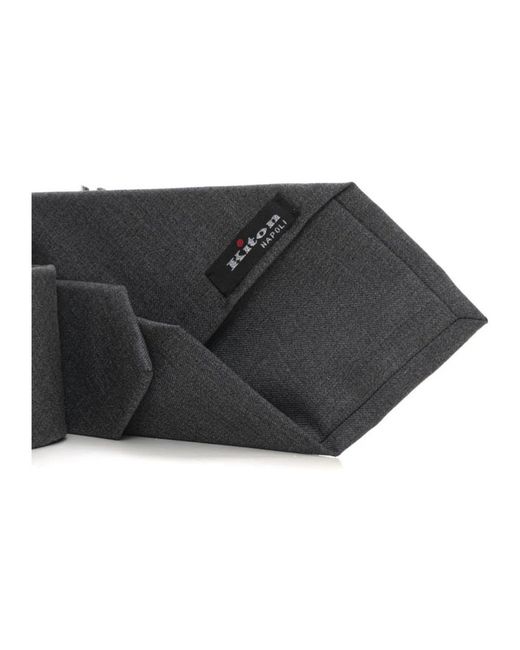 Kiton Black Ties for men