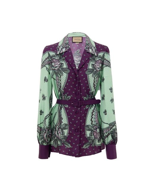 Shirts Gucci de color Green