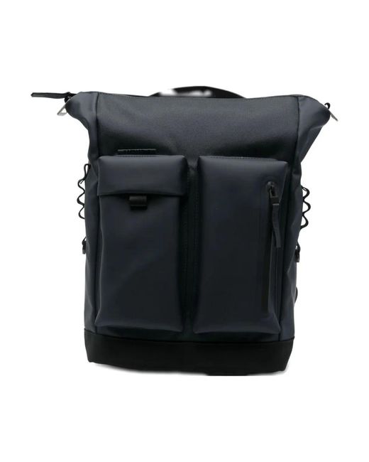 Rains Black Backpacks