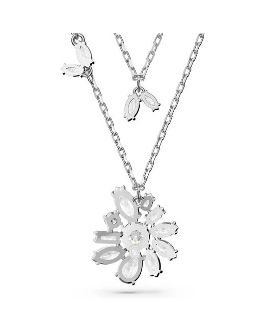 Necklaces Swarovski en coloris Metallic
