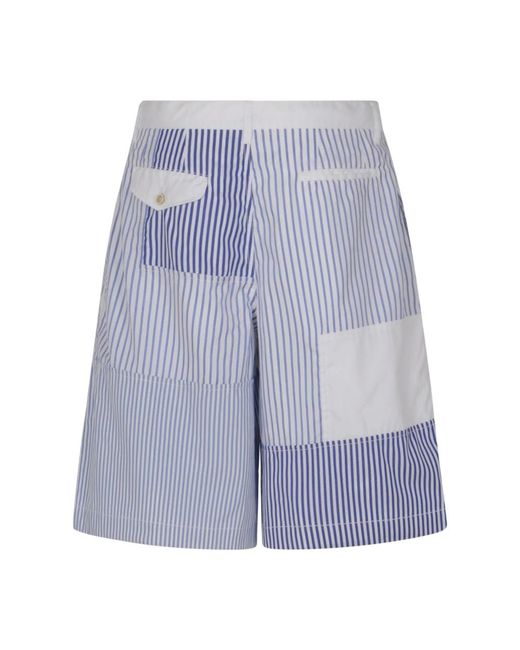 Comme des Garçons Blue Casual Shorts for men