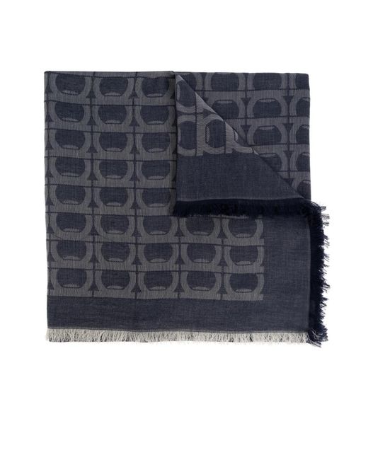Scarves di Ferragamo in Blue da Uomo