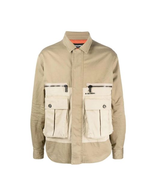 DSquared² Light Jackets in het Natural voor heren