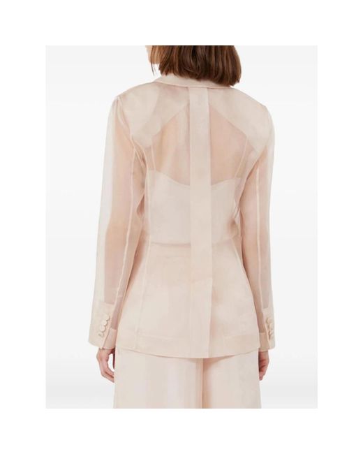 Max Mara Blazers in het Natural