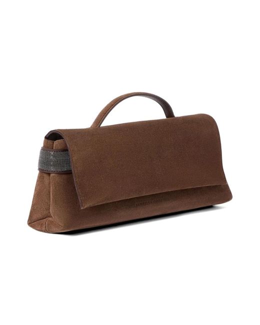 Brunello Cucinelli Brown Handbags