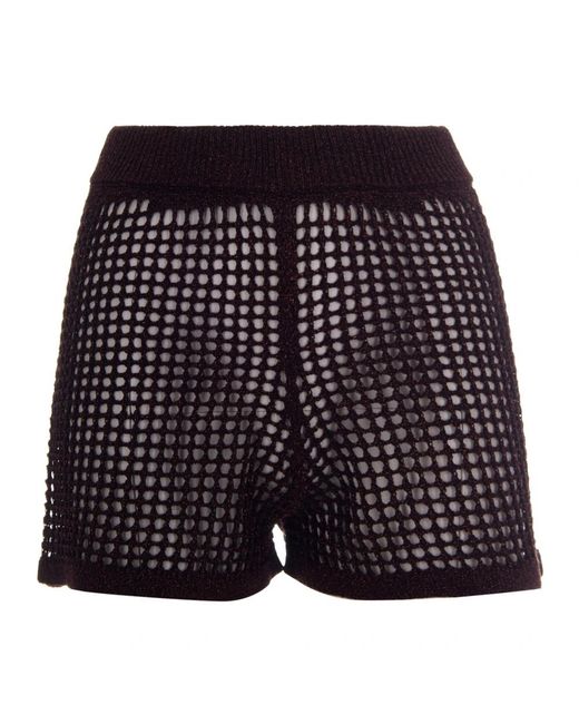 Mc2 Saint Barth Black Short Shorts