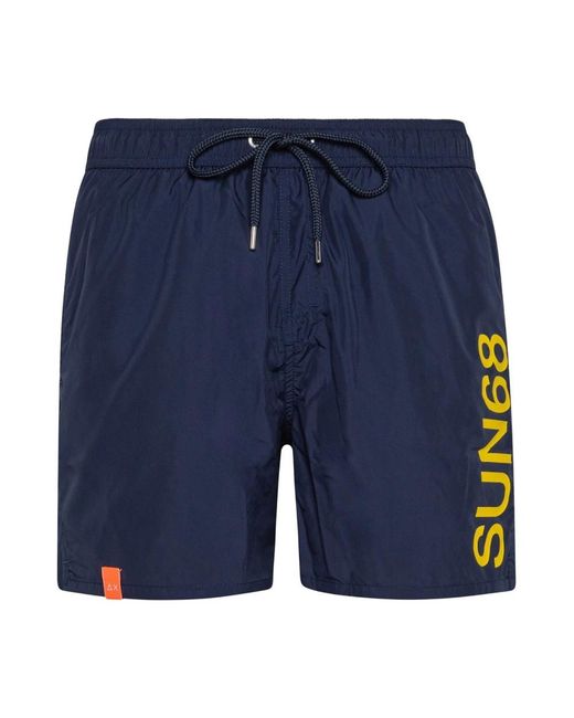 Sun 68 Blue Beachwear for men