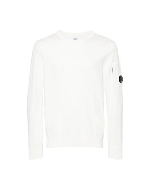 C P Company Felpa 103 sweatshirt in White für Herren
