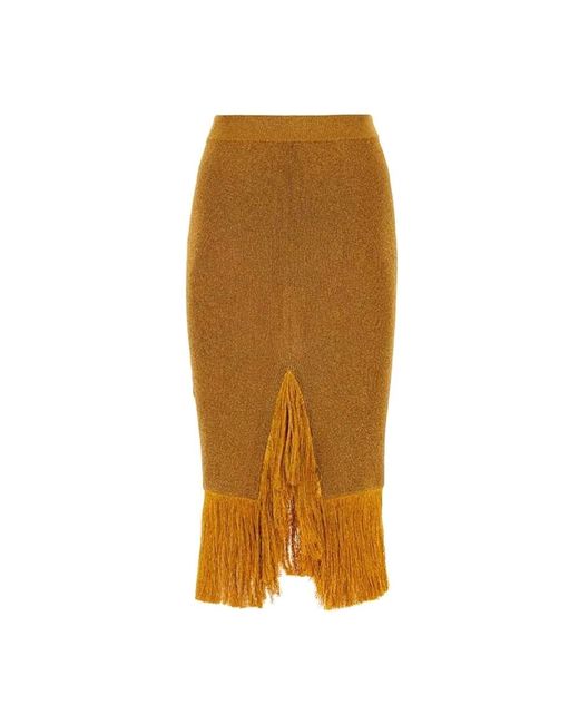 Bottega Veneta Pencil Skirts in het Brown