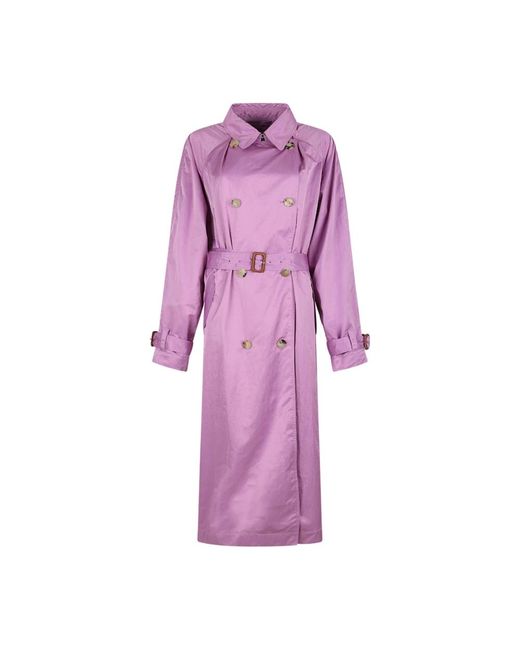 Isabel Marant Purple Trench Coats