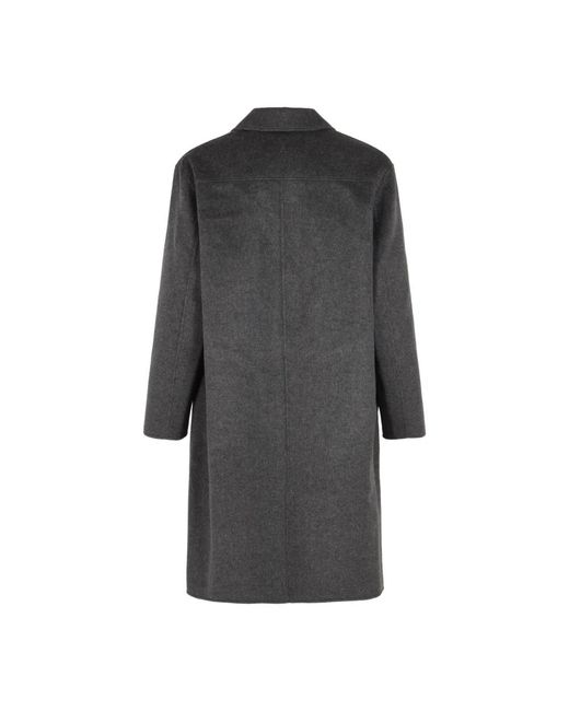 AMI Jassen ,Grijs ,Wol Car Coat in het Gray voor heren