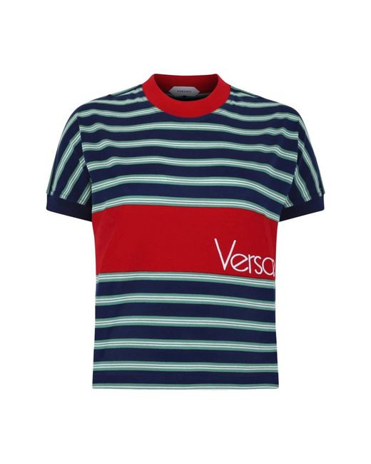 T-Shirts Versace de color Blue