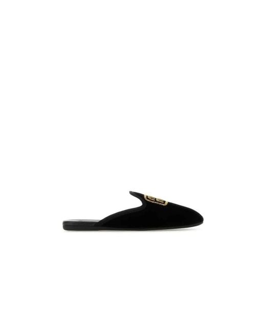 Miu Miu Black Slippers