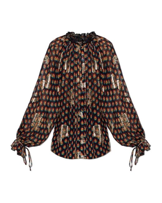 Etro Brown Blouses