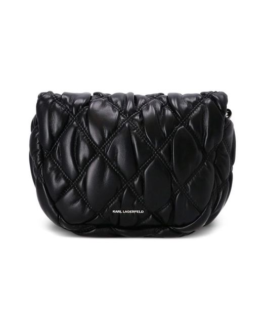 Karl Lagerfeld Black Cross Body Bags