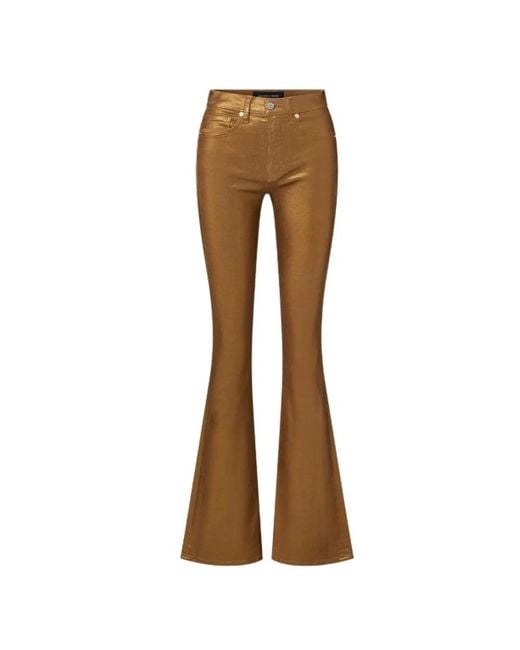 Veronica Beard Brown Flare Jeans