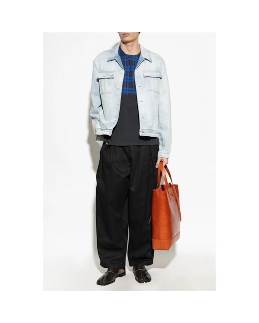 Maison Margiela Blue T-Shirts for men