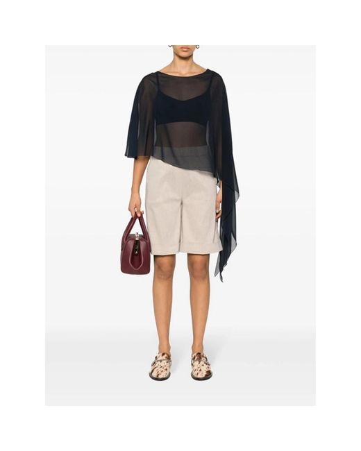 D.exterior Natural Casual Shorts
