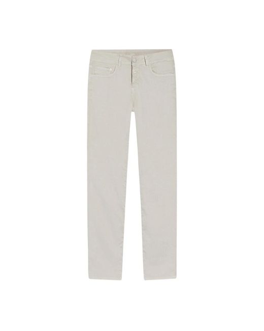 Closed Gray Slim-Fit Trousers