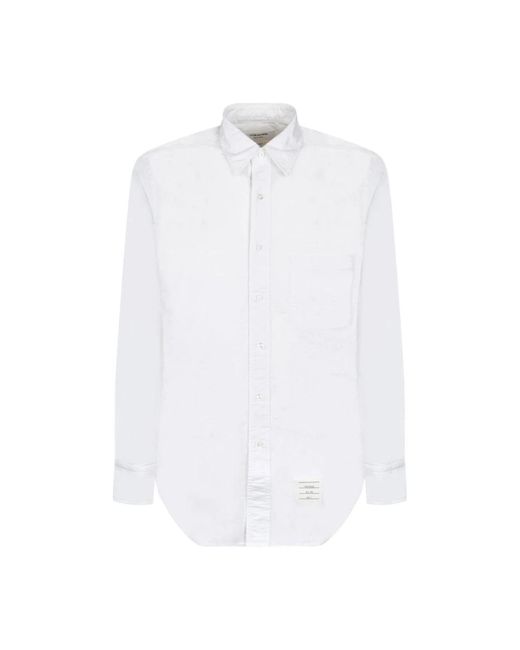 Thom Browne White Formal Shirts for men