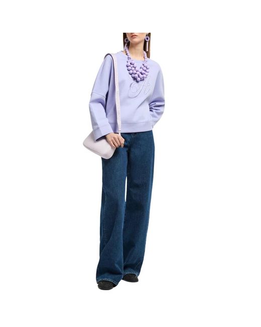 Emporio Armani Purple Cross Body Bags