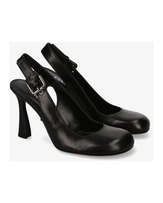 Premiata Black Chanel Slingback Pump