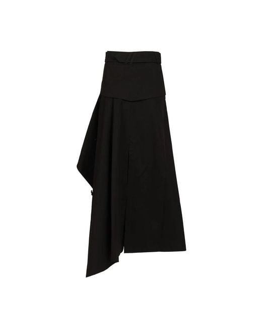 Burberry Black Maxi Skirts