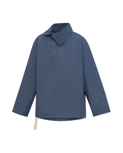 Camisa de algodón Jil Sander de color Blue