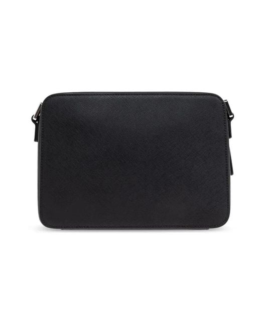 Emporio Armani Black Cross Body Messenger for men
