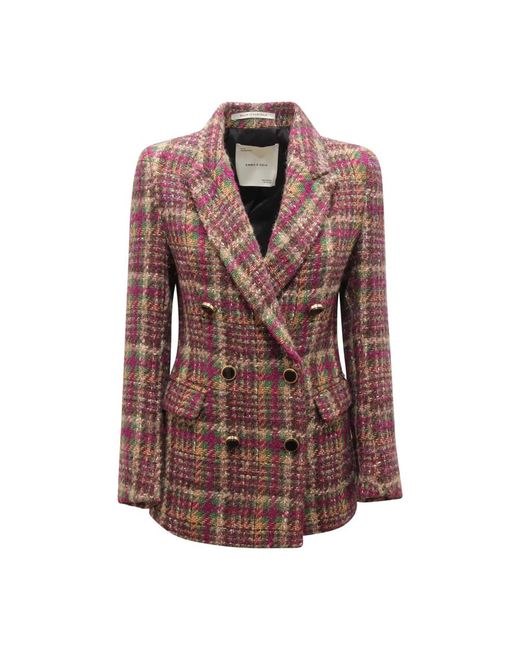 EMMA & GAIA Brown Blazers