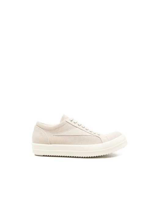 Rick Owens White Drkshdw Neutrals Trainers for men