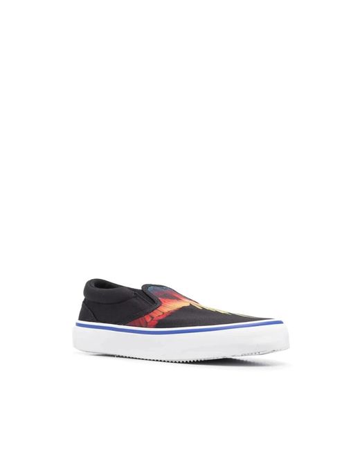 Marcelo Burlon Blue Sneakers for men