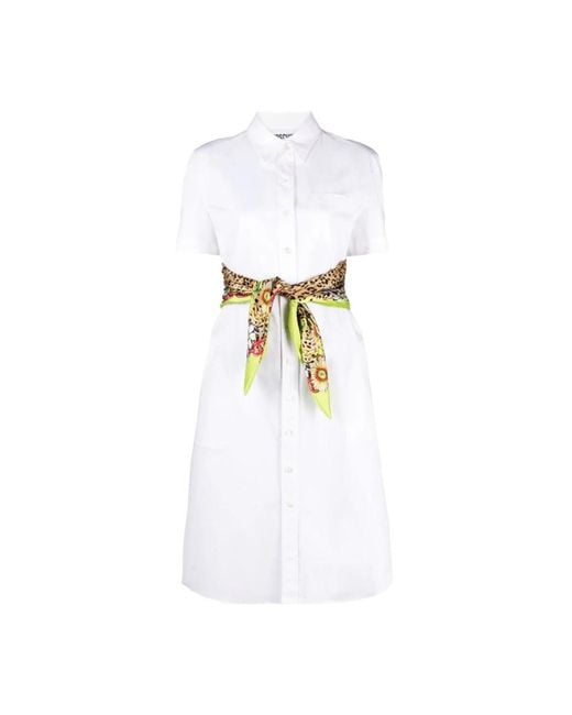 Moschino White Shirt Dresses