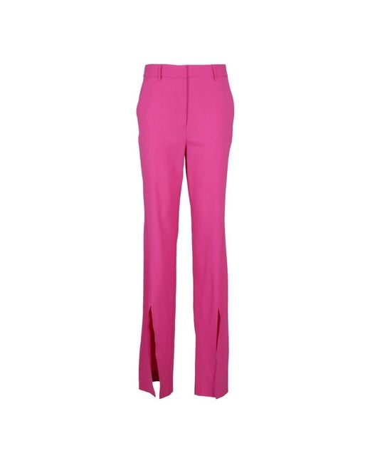 GIUSEPPE DI MORABITO Pink Wide Trousers