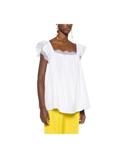 Blouses & shirts > blouses Giambattista Valli en coloris White