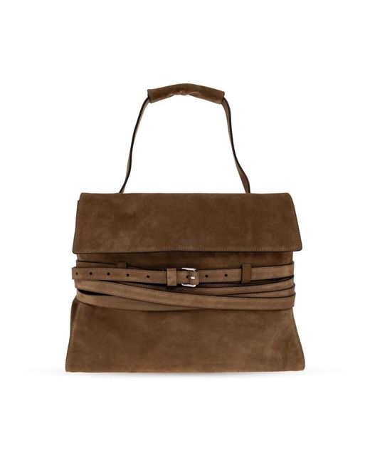 Moschino Brown Shoulder Bags