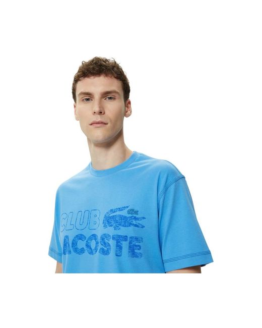 Lacoste Blue T-Shirts for men