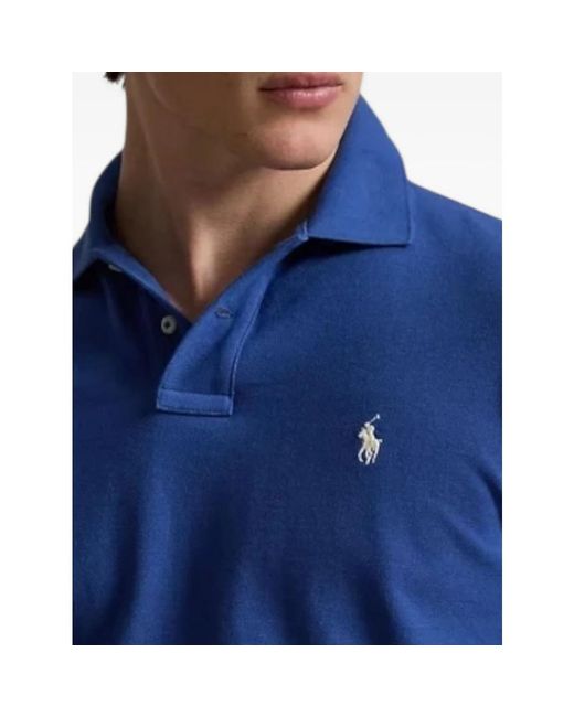 Polo Ralph Lauren Blue Polo Shirts for men