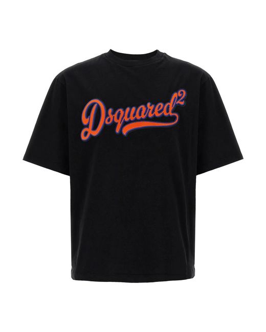 DSquared² T-Hemden in het Black voor heren
