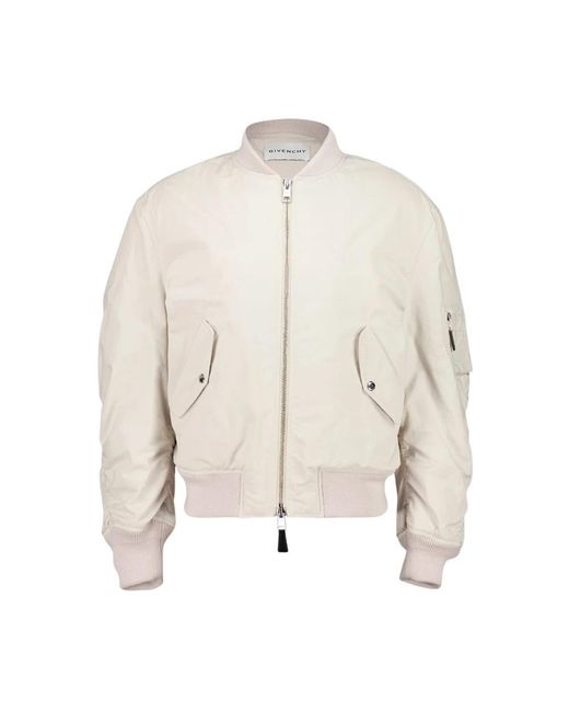Givenchy Jassen ,Katoen Couture Seam Bomber in het White voor heren