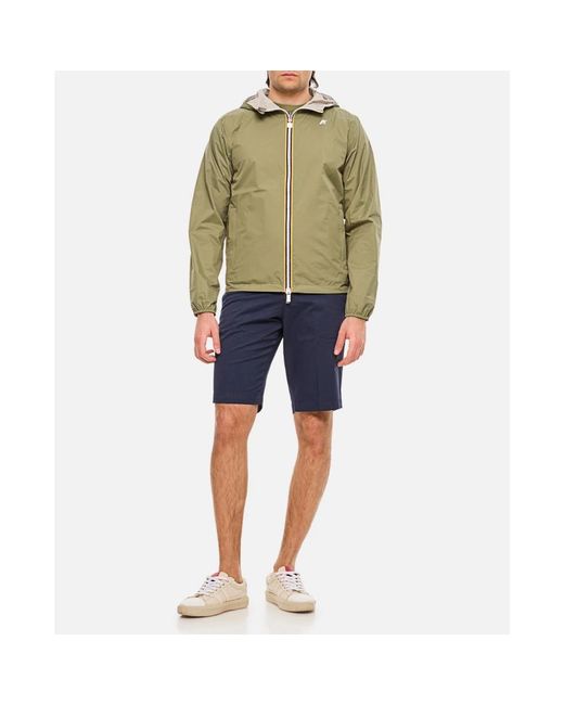 K-Way Green Light Jackets for men
