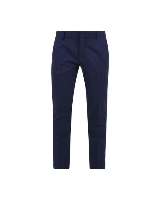 Daniele Alessandrini Blue Suit Trousers for men