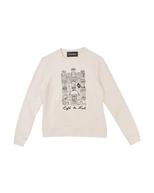 Sweatshirts Karl Lagerfeld de color White