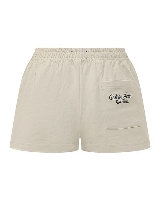 Amiri Natural Short Shorts