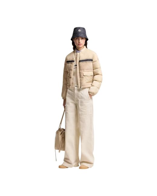 Down Jackets Moncler de color Natural