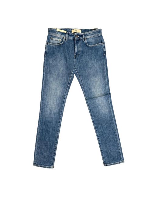 PT01 Blue Slim Fit Jeans for men