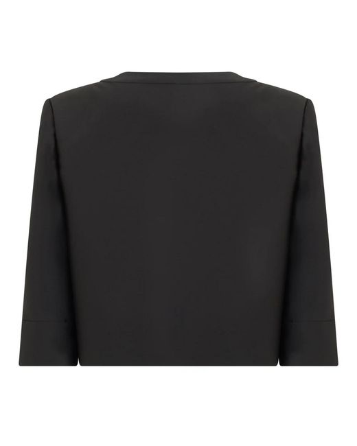 Alberta Ferretti Black Blazers